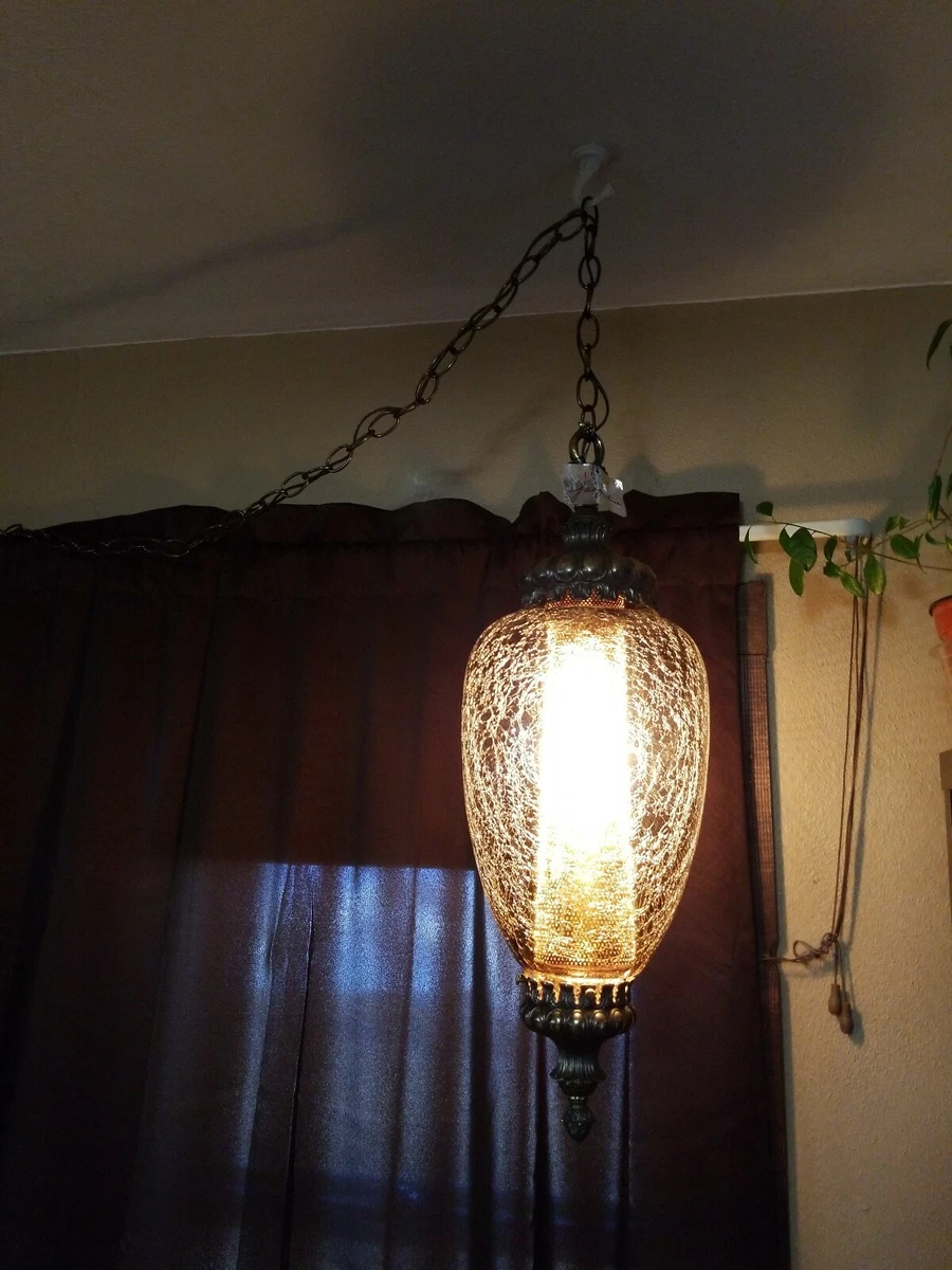 VINTAGE JACQUELINE SWAG LAMP MID CENTURY MODERN MCM eBay