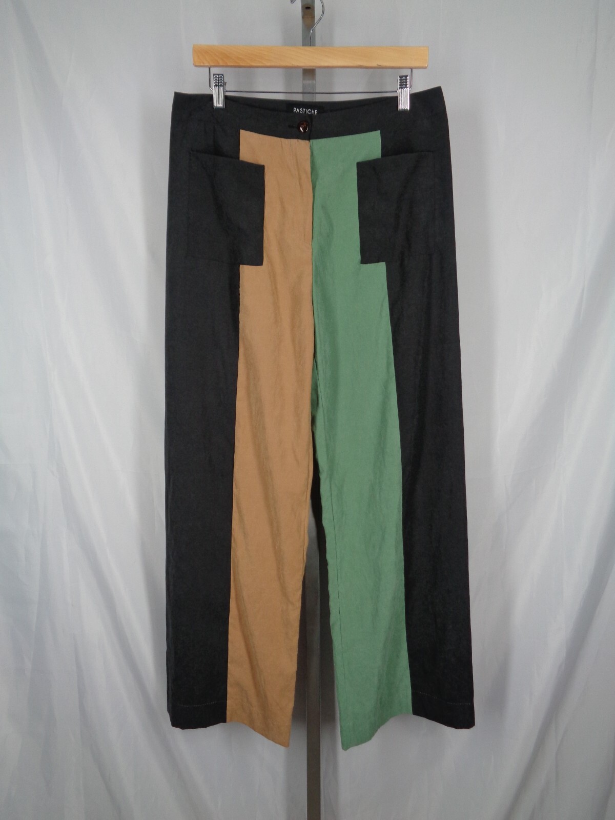 Pastiche Colorblock Straight Pants Size XL - image 1
