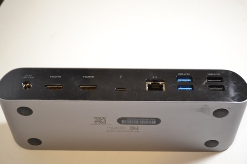 Belkin Pro Thunderbolt 4 Docking Station INC006 No Power Adapter - Picture 3 of 3