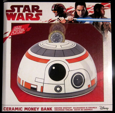 STAR WARS BB-8 - Keramik Spardose / Ceramic Moneybox - The Last Jedi