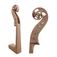 4/4 Cello neck hand carved flame maple cello parts High Quality