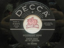 Gordon Jenkins &ndash; Goodnight Irene / Midnight Special, 45 RPM EX (27H)