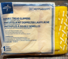 Mobility Anti-Slip Tred Slipper Socks Medline Brand - Size X-Large - Sealed