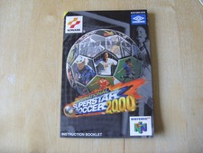 International Superstar Soccer 00 Nintendo 64 00 For Sale Online Ebay