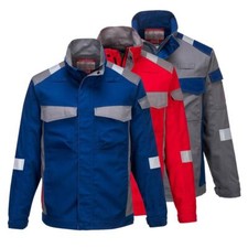 Portwest Bizflame Industry Two Tone FR Jacket Flame Resistant FR08