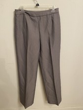 Evan Picone brown straight leg lined pants size 6 41 