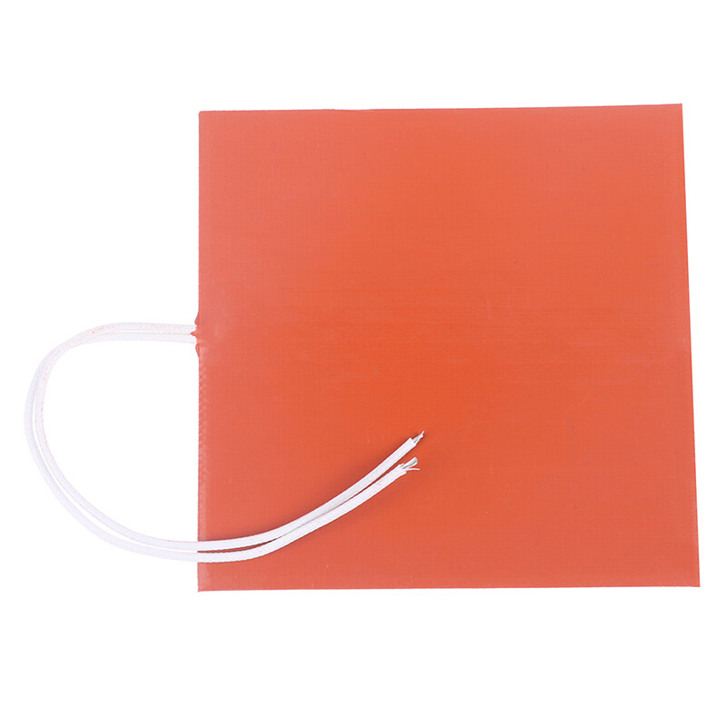 55W 12V 12*12cm Engine Oil Tank Silicone Heater Pad Rubber Heating Mat