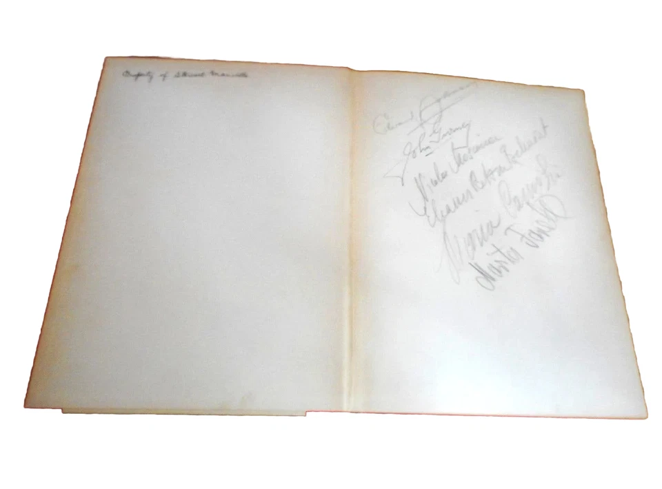 OPERA CAVALCADE Story  Of The METROPOLITAN Opera Signed by Singers Managers 1938 - Image 3 of 4