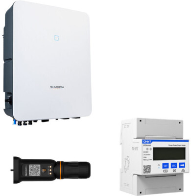 Sungrow SH6.0RT V112 Hybrid Wechselrichter Solar BYD Batterie inkl. Smart Meter