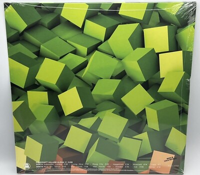 Minecraft Volume Alpha Green & Clear Color Vinyl LP Record by C418
