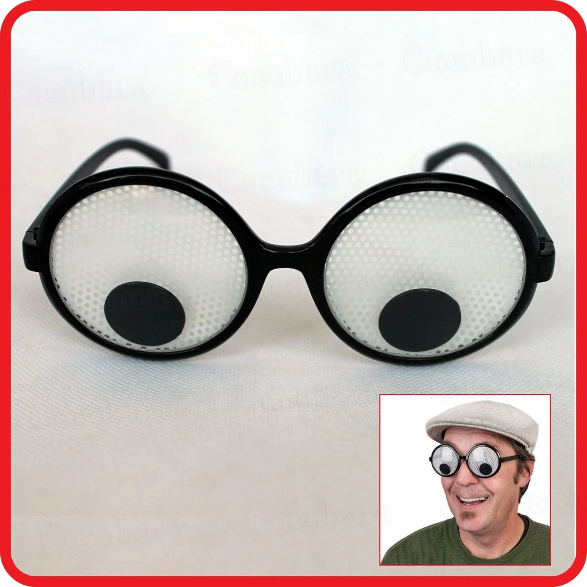 Party Glasses Googly Eyes