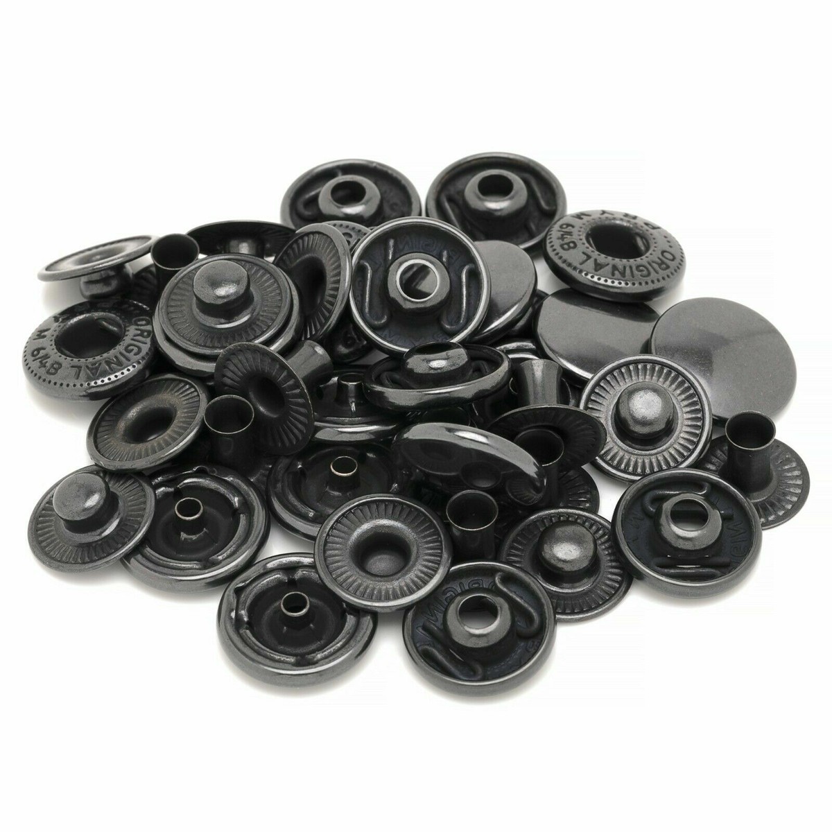 Prym Druckknöpfe 10 Mm – Edelstahl, Mit Zinkenring, Für Kleidung & DIY