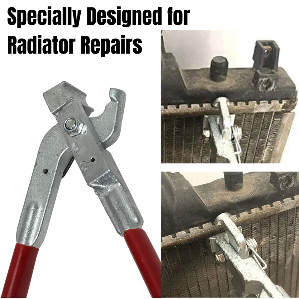 Closing Header Pliers for Car and Truck Radiator Tabs -Tools for Radiator Repair - Изображение 4 из 4