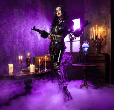 Yennefer Cosplay The Witcher 3   Handmade, Größe S