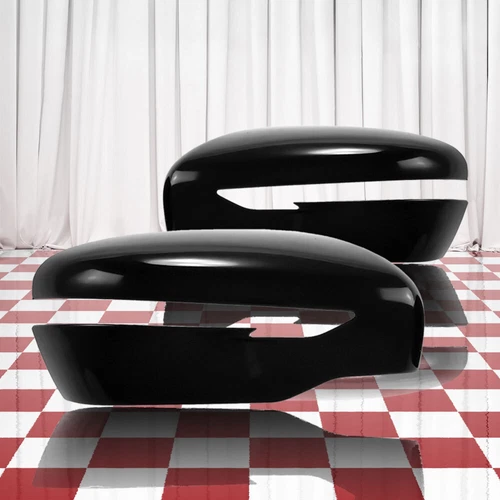 Set of 2 Chrome Top Half Mirror Covers for 2017-2019 Nissan Pathfinder