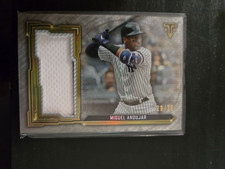 2020 Topps Triple Threads #SJR-MA Miguel Andujar /36 Jumbo Jersey Relic  Yankees