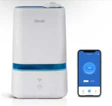 levoit - Smart Ultrasonic Cool Mist Humidifier Classic 200S-RBL - Bluetooth NEW