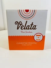 Scentsy Velata Fun Fondue Warmer Clementine Curve Orange Snack Date Night New