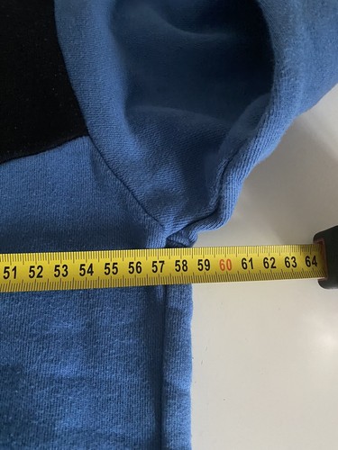 Men’s Diesel Large Spellout Sweatshirt Jumper Blue Size XL - Afbeelding 4 van 5