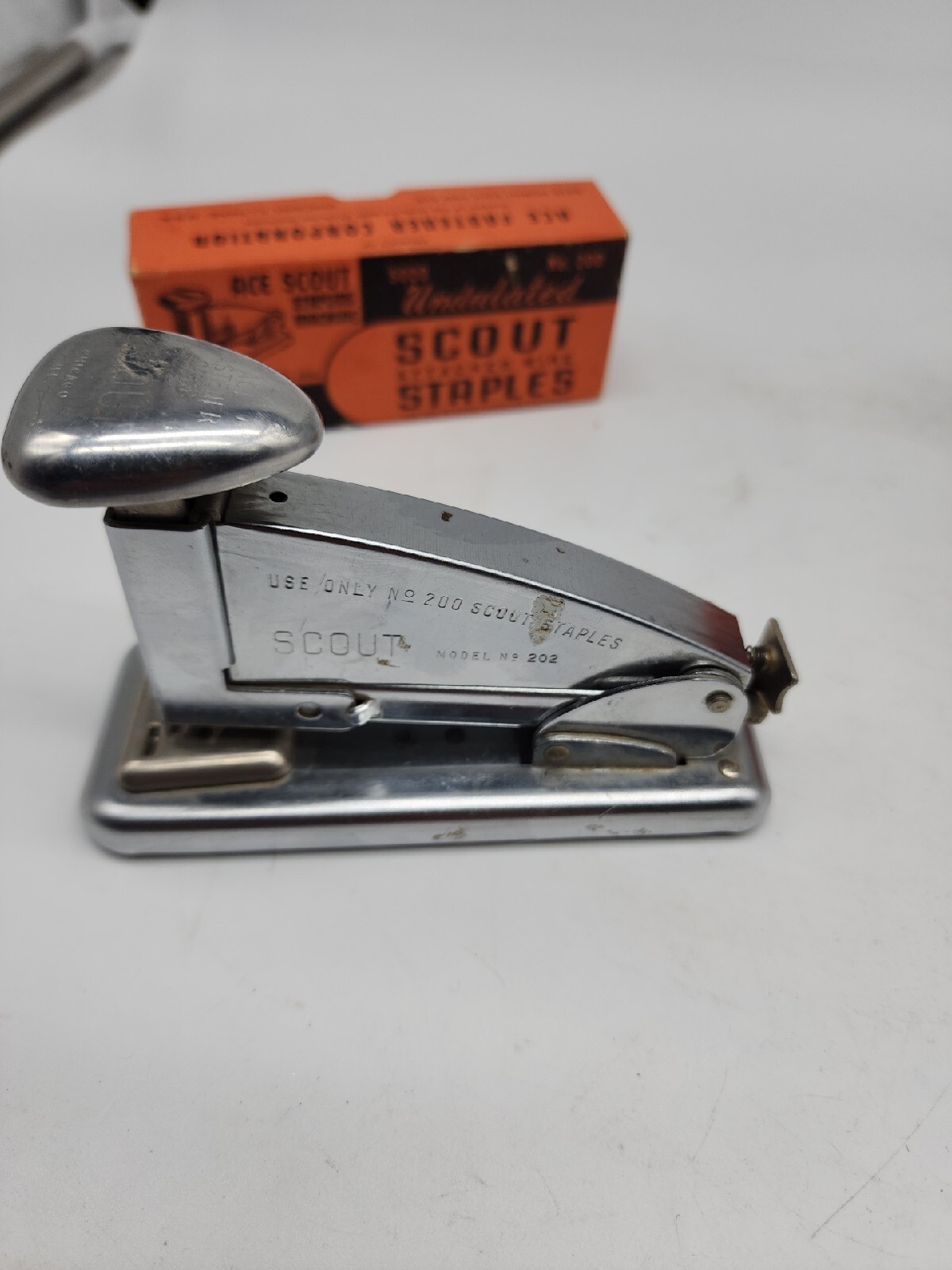 Vintage Ace Scout Model No. 202 With 2 Partial Boxes Of Original Scout