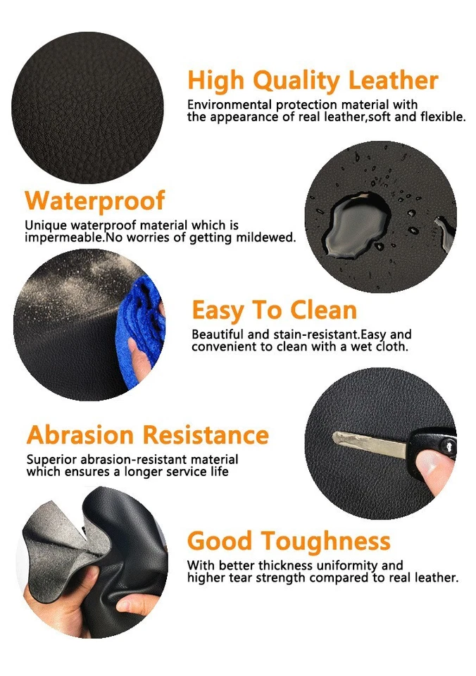 Juego de cubierta protectora reemplazada para tapa de panel de puerta Honda City 2008-2014 Foto 2 de 4