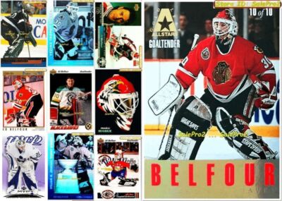 100++ ED BELFOUR SINGLES RC INSERT PROMO JERSEY LIMITED ROOKIE LOT YOU PICK LIST