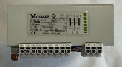 Moeller Transformator / Pri. 3x 400V / Sec. 24 V DC / 240 VA / GD4-100-BD3 - Bild 1 von 4