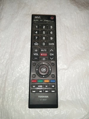New Replacement Remote For Toshiba 40L3400U, 50L3400, 58L5400 LCD TV – CT-8037