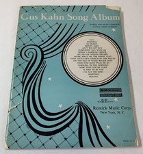 1953 songbook ~ GUS KAHN SONG ALBUM ~ cover detached, lower grade 1953 songbook ~ GUS KAHN SONG ALBUM ~ cover detached, lower grade