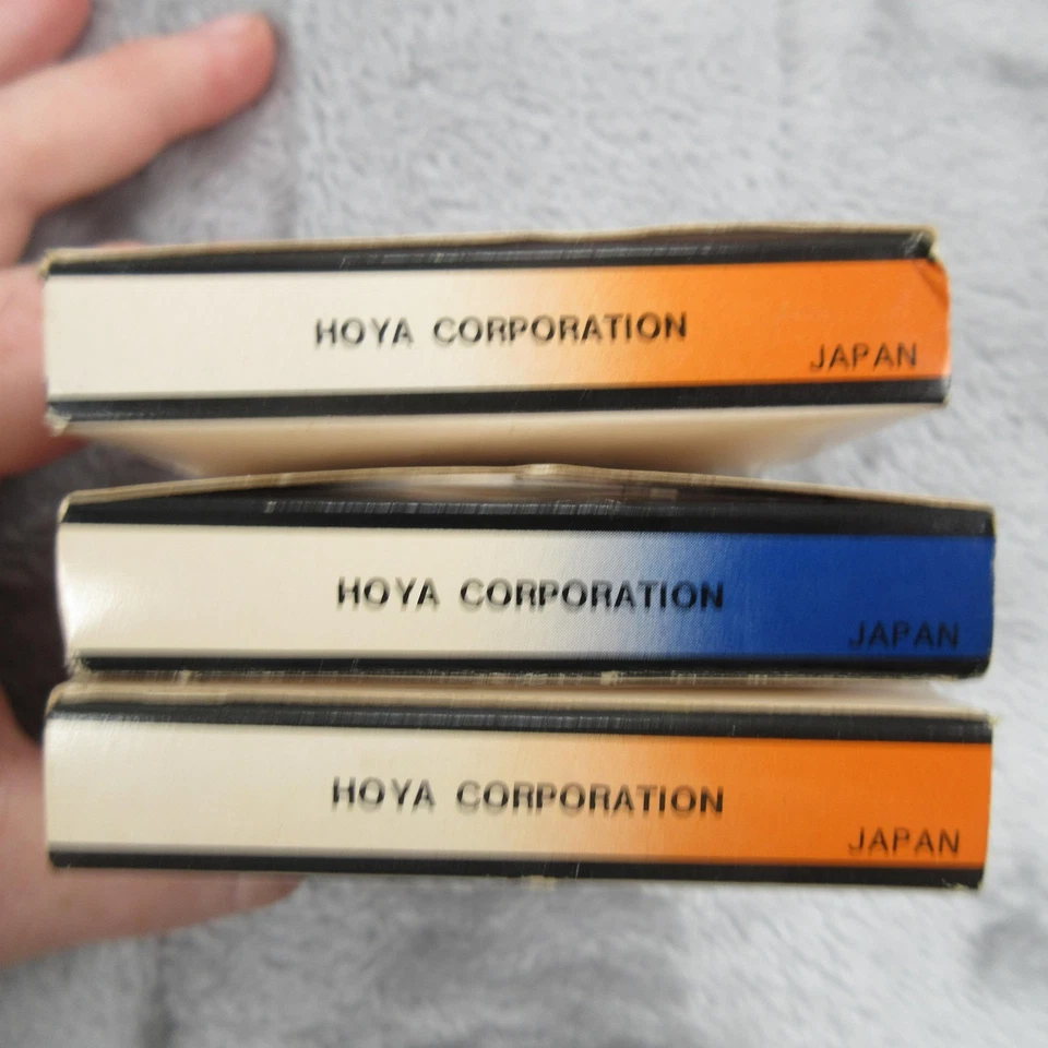 Hoya 55mm Filter Kit 81A 82A PL Polarizing Type D Color Film Set Of 3 Japan A1 - Image 2 of 4