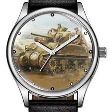 Orologio Da Polso Rare Trendy Con Cassa Da 38Mm Della Seconda Guerra Mondiale