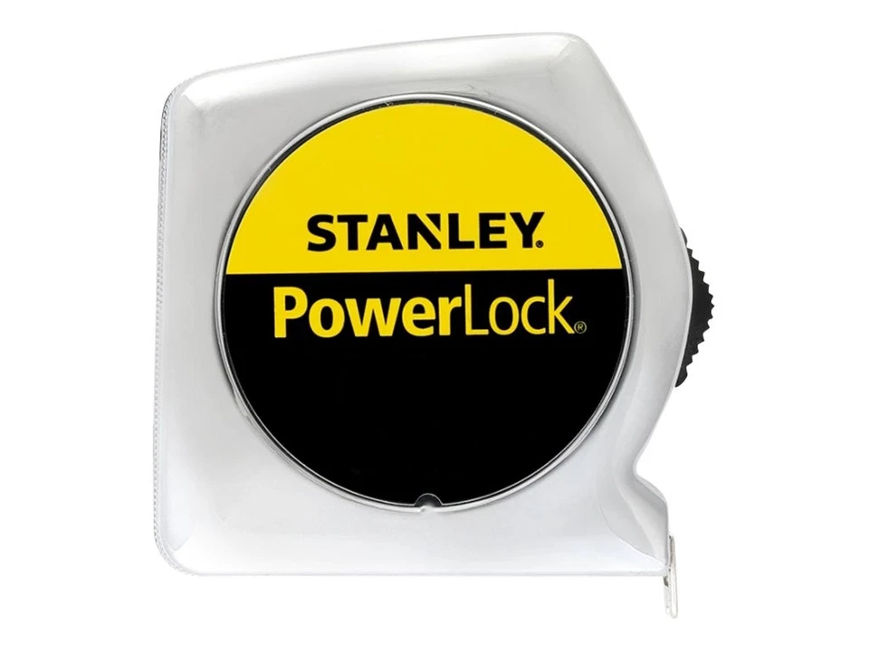 Stanley Bandmaß Powerlock Kunststoff 25 mm Kunststoff Mylar verchromt 1-33-442 - Imagen 1 de 1
