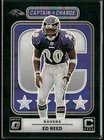 2025 Donruss Optic Ed Reed Black Pandora (RAW)