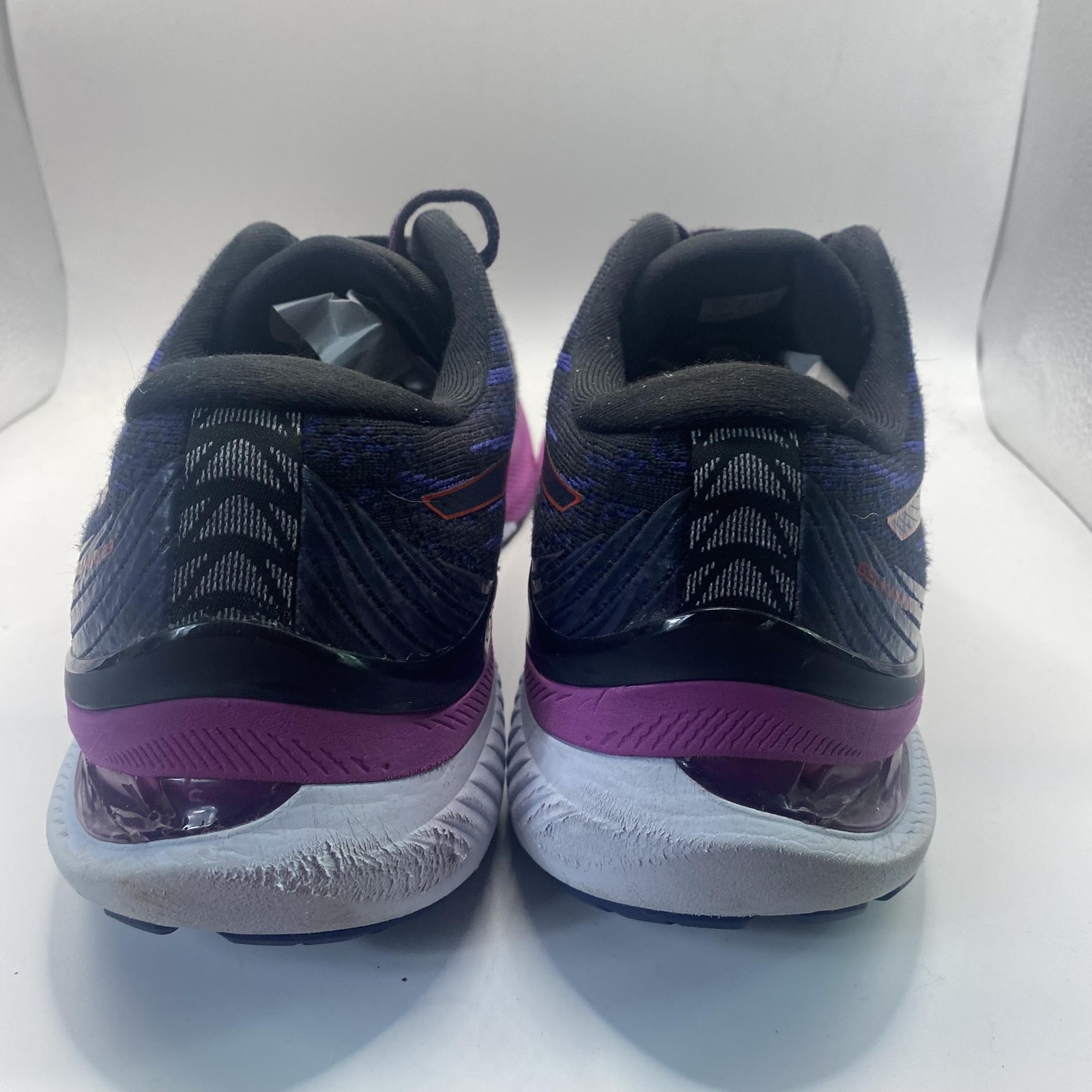 ASICS GEL-Kayano 29 Shoes Womens Size 11.5 Black Purple Running Support Sneakers thumbnail 5