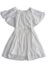 Show Me Your Mumu Dress Sz XS White Mini Off Shoulder Casita NICE!