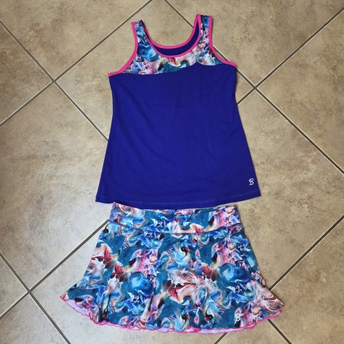 SOFIBELLA / 2-PIECE/ TENNIS/PICKLEBALL/RUNNING OUTFIT /SZ M