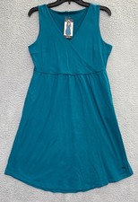 NEW Eddie Bauer wrap dress womens size Small Rain Stretch