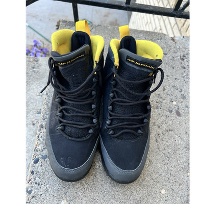 Air Jordan 9 Retro Dark Charcoal University Gold Men's Size 9.5 No Box