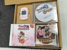 SEGA Dreamcast Sakura Wars Limited Edition Console HKT-3000 w/ Box & Manual USED