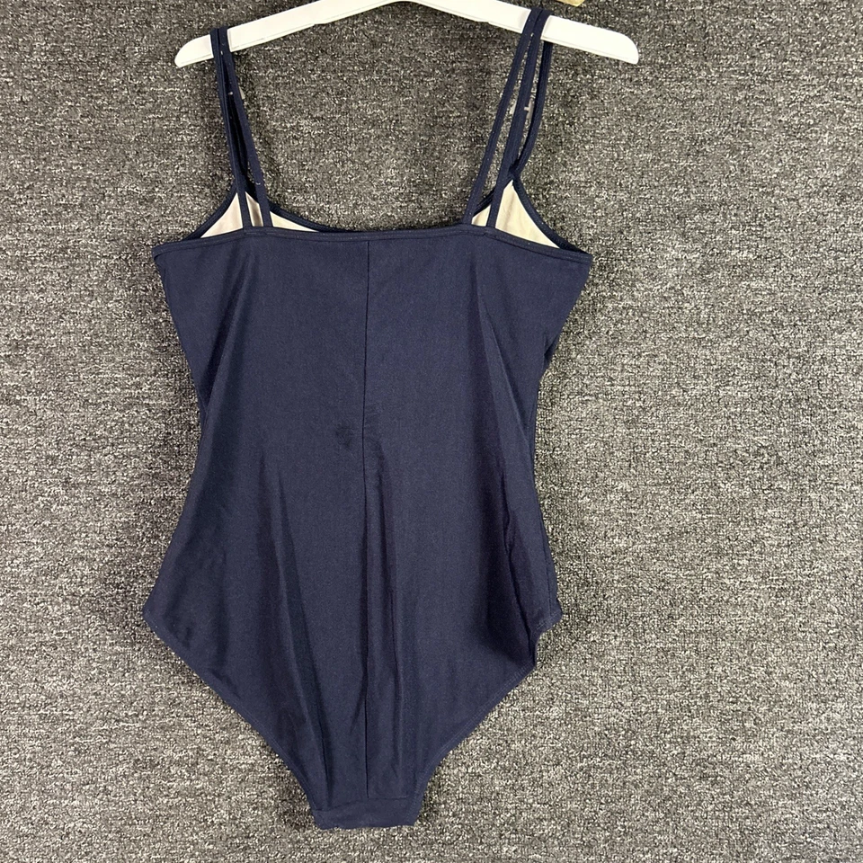 Skims Gunmetal Swim Square Neck One Piece Swimsuit, Size XL - Image 3 of 4