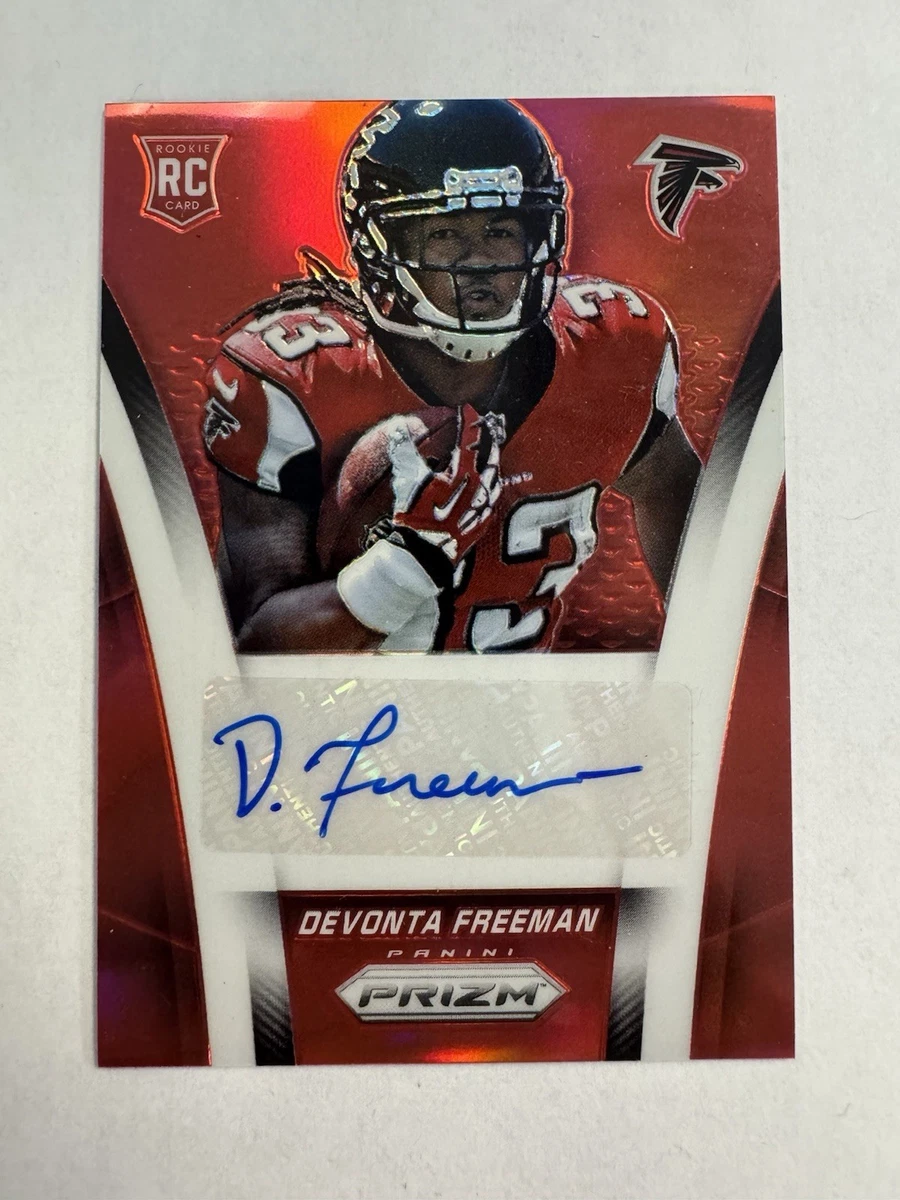Devonta Freeman Sports Trading Card Singles Autographed Football