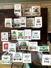 Hess world!!  Twenty-two vintage Hess trucks from 1992 to 2012 and 2014