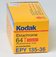 TWO Kodak Ektachrome Professional Film EPY 135-36 Tungsten slide ISO 50-expired