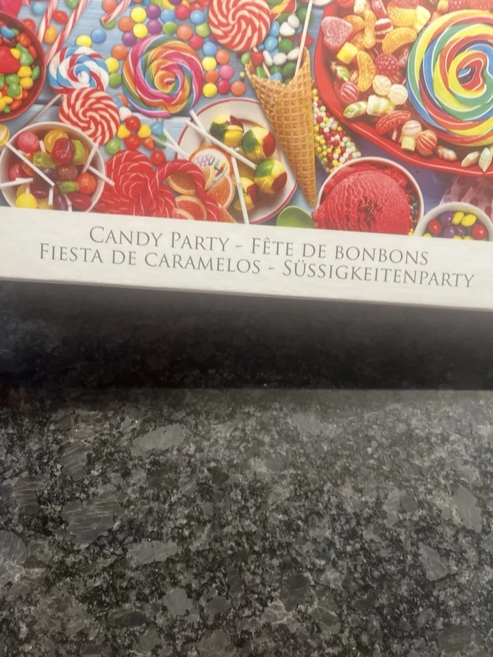 Eurographics 1000 Piece Candy Party Jigsaw Puzzle Brand New SEALED - Image 2 of 4
