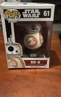 FUNKO POP STAR WARS BB-8 61 VINYL FIGURE NEW IN BOX.