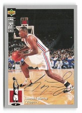 1994-95 Collector's Choice #322 Lamond Murray Silver Sig Rookie Clippers RC