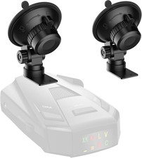 Cobra Radar Mount, Suction Cup Holder for Windshield  Dashboard, Compatible ...