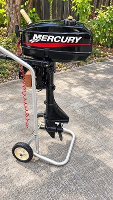 Mercury 2.5 Hp 2 Stroke Outboard Motor Complete Engine