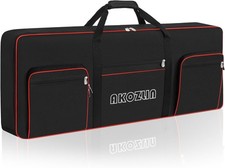 AKOZLIN 61 Key Keyboard Case Soft Piano Bag Keyboard Gig Bag 61 Piano Keyboar...