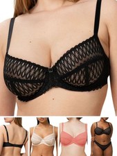 Triumph Aura Spotlight Bra Three Section Cup Non Padded Underwired Bras Lingerie